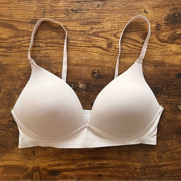 Nautica Light Purple Wire Free Lightly Padded Smooth Bra Size 34C - Picture 1 of 6